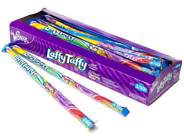 Laffy Taffy Mystery Rope 24 Count Box Willy Wonka Candy 0543